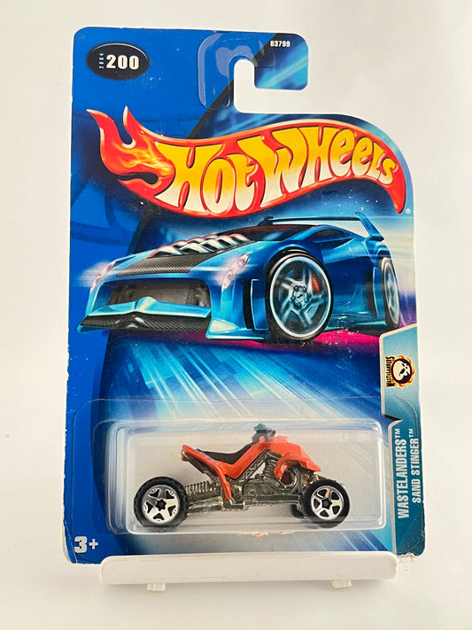 WASTELANDERS - SAND STINGER - 3D - Its Fun- Hot wheels - matchbox - diecast