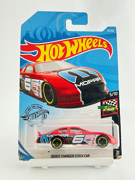 DODGE CHARGER STOCK CAR -1D - Its Fun- Hot wheels - matchbox - diecast
