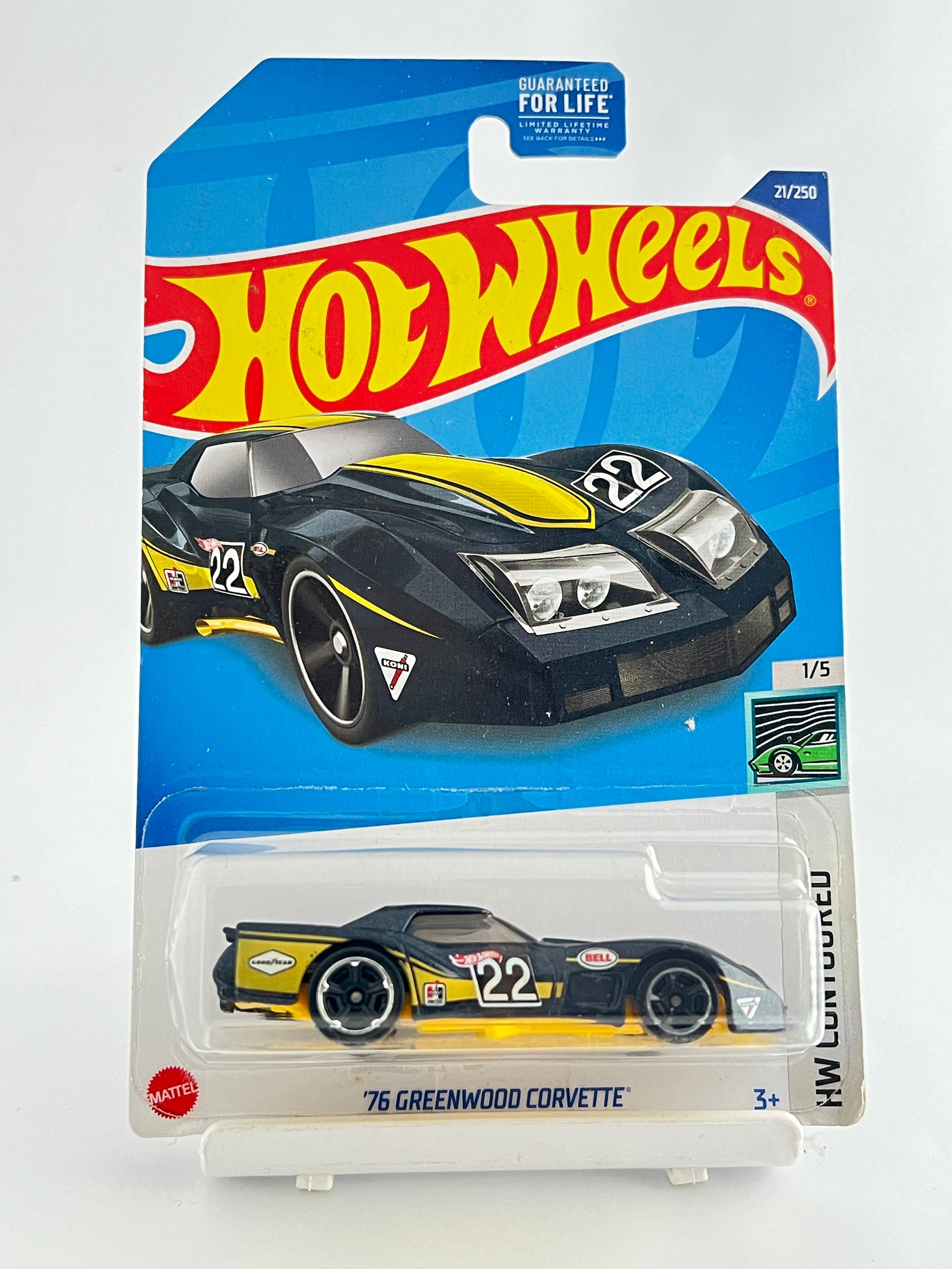 76 GREENWOOD CORVETTE -1D - Its Fun- Hot wheels - matchbox - diecast