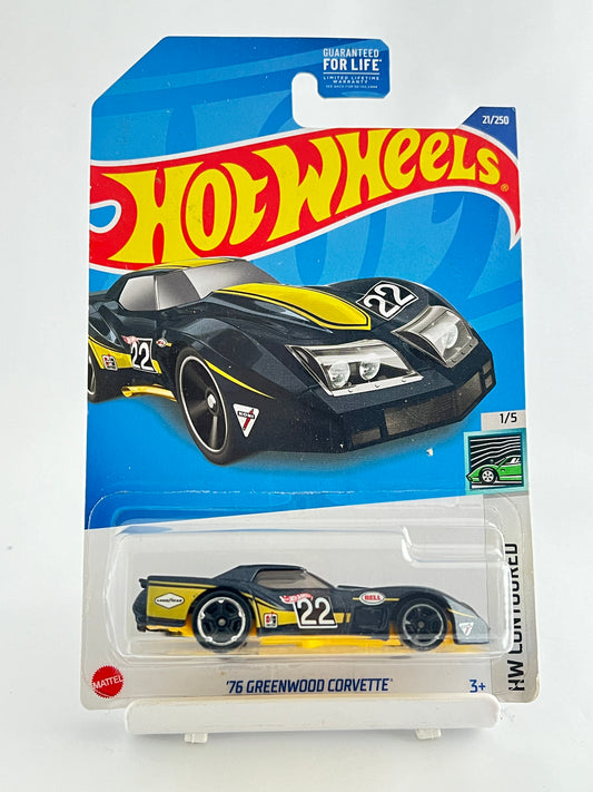 76 GREENWOOD CORVETTE -1D - Its Fun- Hot wheels - matchbox - diecast