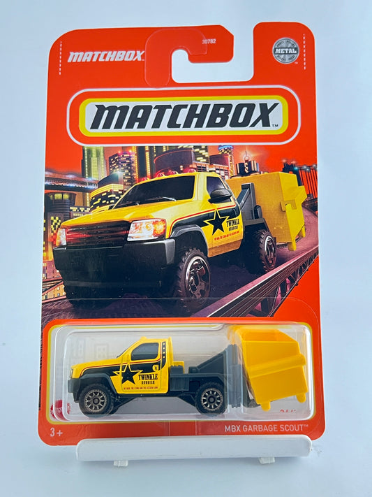 MBX GARBAGE SCOUT - Its Fun- Hot wheels - matchbox - diecast