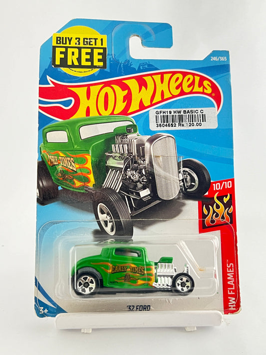 32 FORD -GREEN -3D - Its Fun- Hot wheels - matchbox - diecast