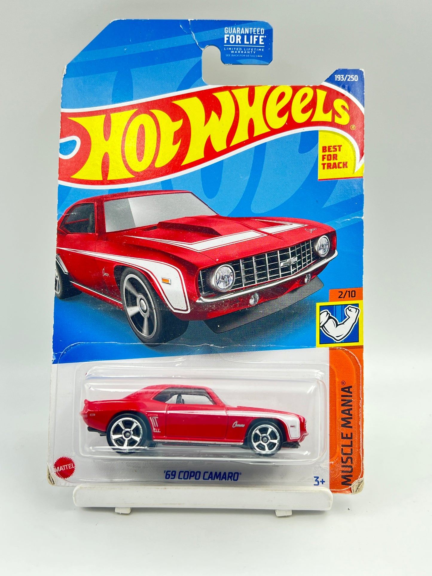 HOOK CREASE - IMPORTED - HOT WHEELS -  69 COPO CAMARO - 3A