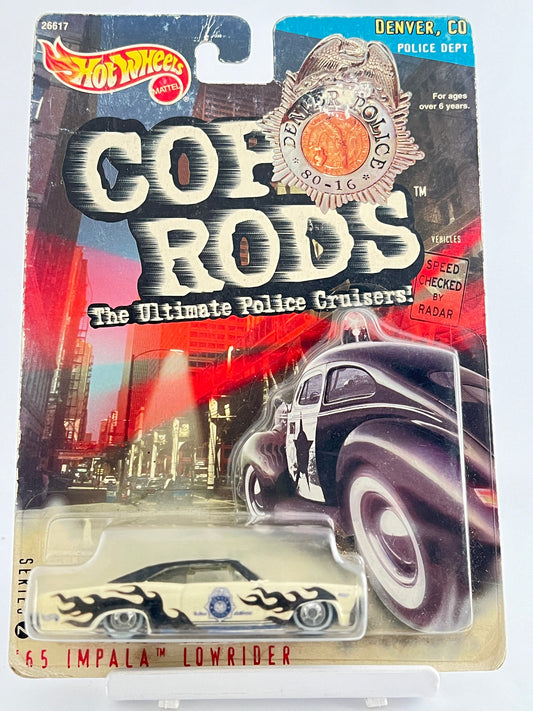 65 IMPALA LOWRIDER - OLD CARD - SOFT EDGES - 5A - Its Fun- Hot wheels - matchbox - diecast