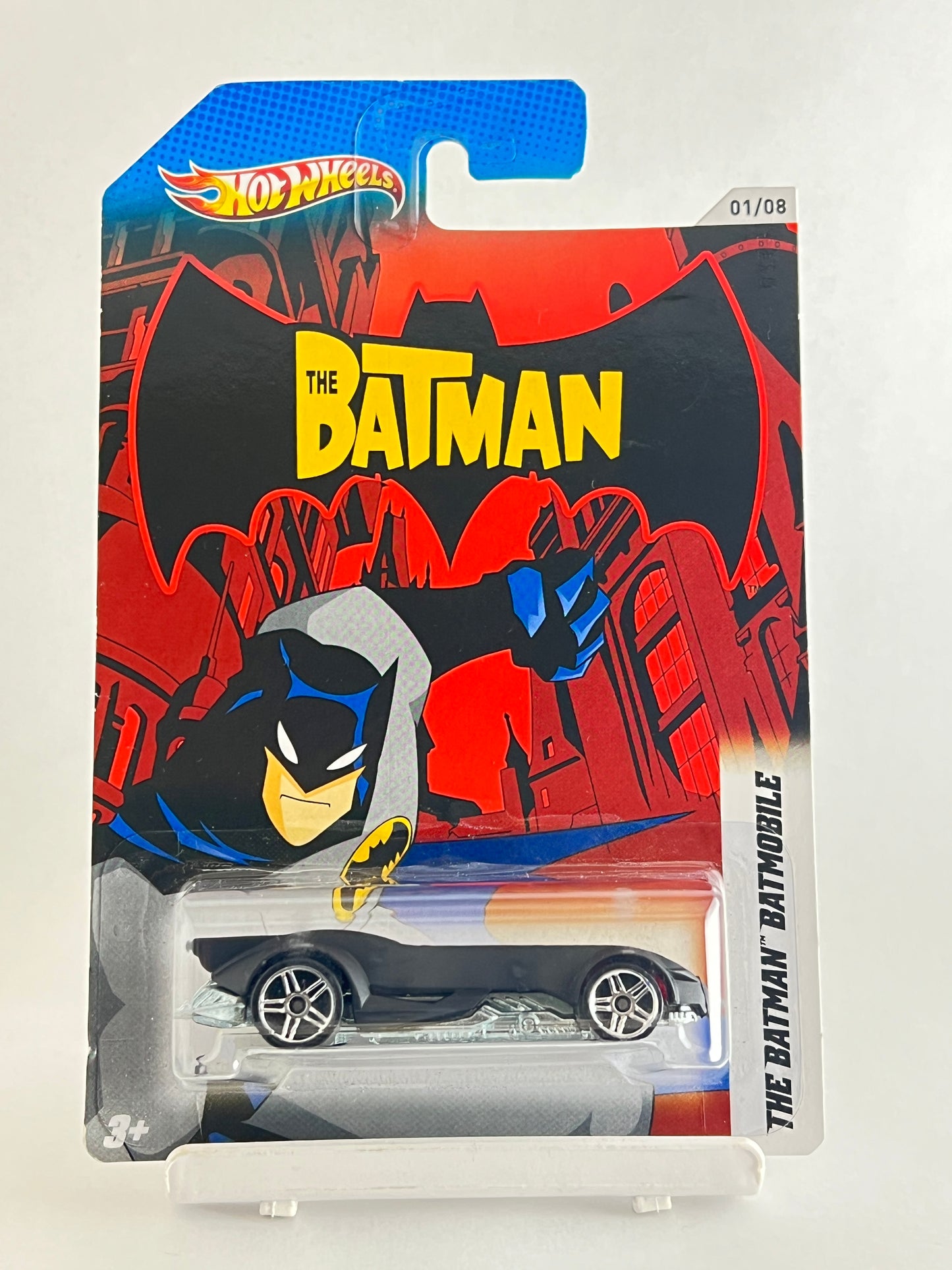 THE BATMAN BATMOBILE- CARD ART - 1B - Its Fun- Hot wheels - matchbox - diecast