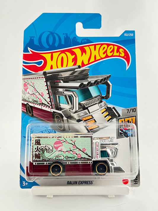 RAIJIN EXPRESS - IMPORTED - 4A - Its Fun- Hot wheels - matchbox - diecast