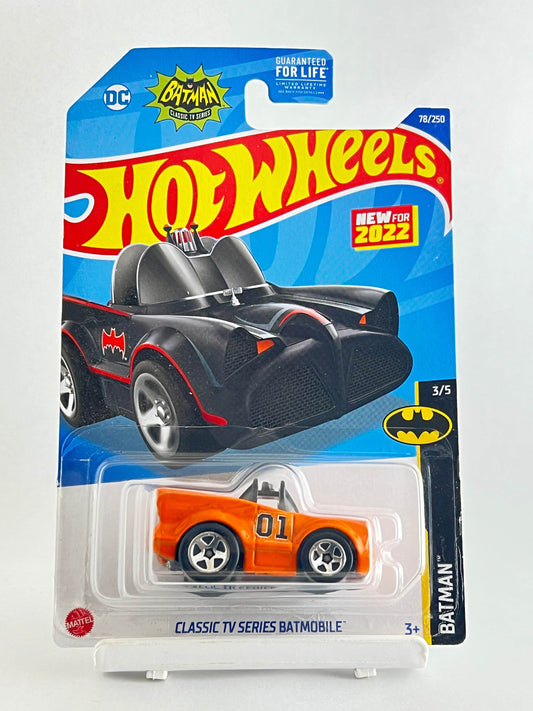 CLASSIC TV SERIES BATMOBILE - ORANGE -VERY RARE- 1C - Its Fun