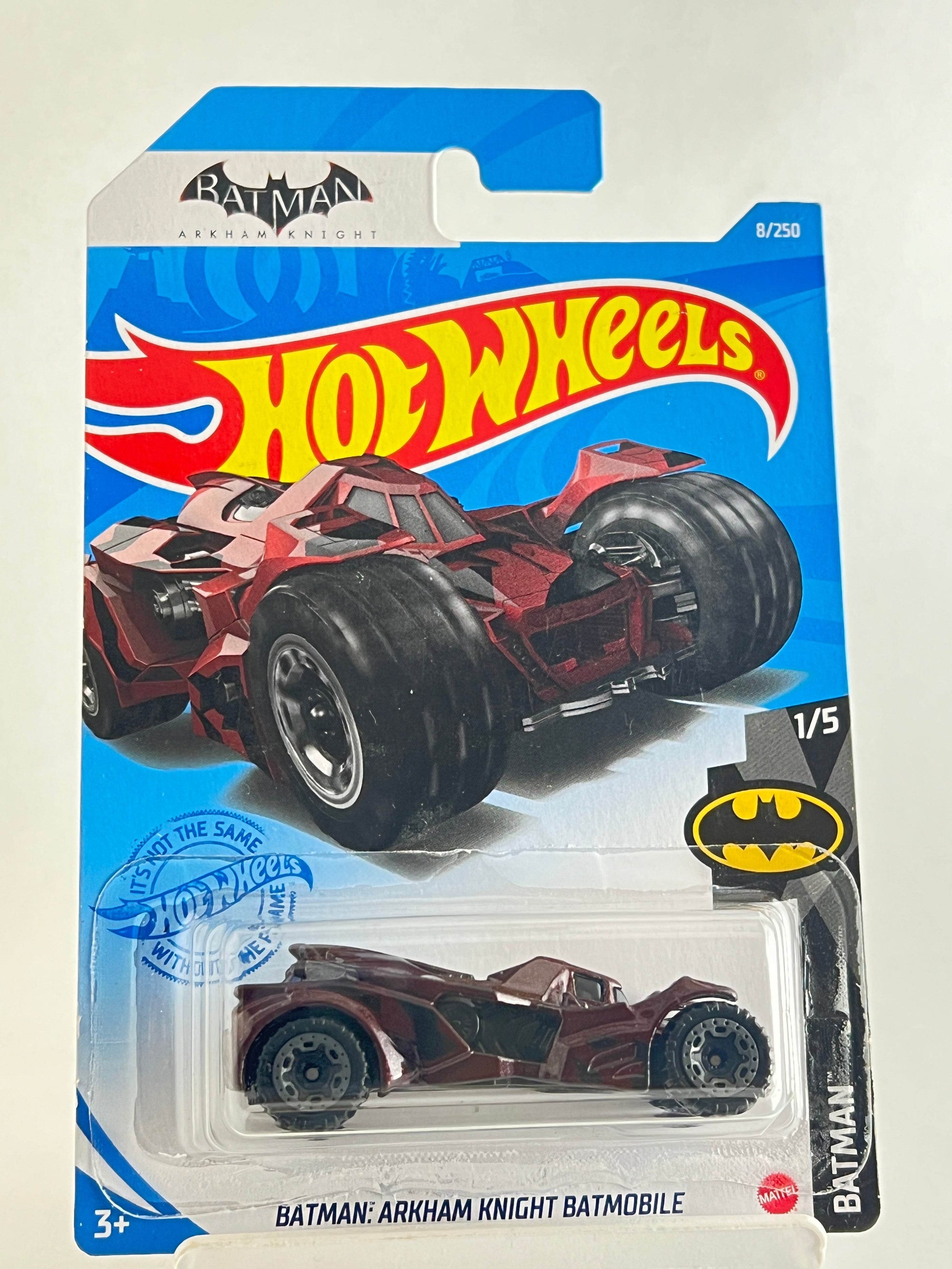 BATMAN ARKHAM KNIGHT BATMOBILE - MAROON - 1B - Its Fun