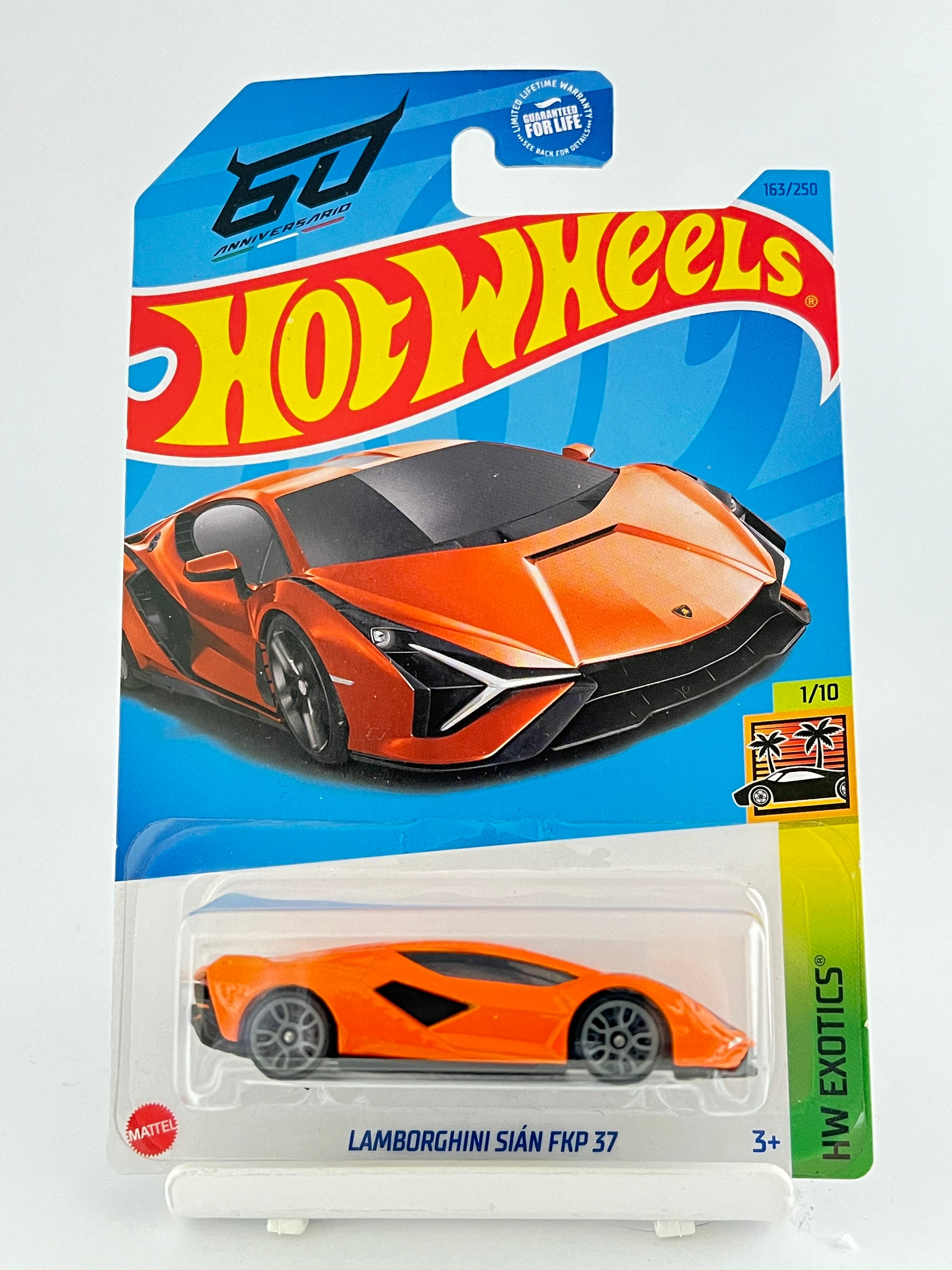 LAMBORGHINI SIAN FKP 37 - ORANGE -- IMPORTED - 5D - Its Fun- Hot wheels - matchbox - diecast