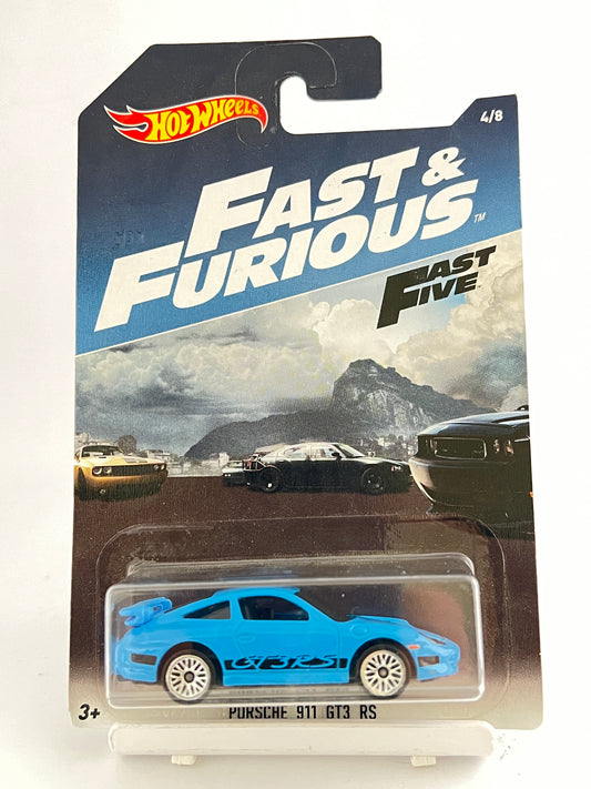 FAST AND FURIOUS PORSCHE 911 GT3 RS - 4C - Its Fun- Hot wheels - matchbox - diecast