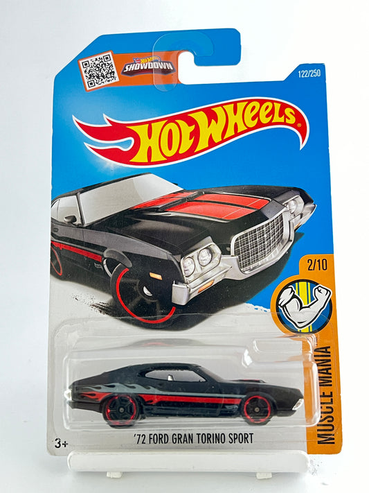 72 FORD GRAN TORINO SPORT -4C - Its Fun- Hot wheels - matchbox - diecast