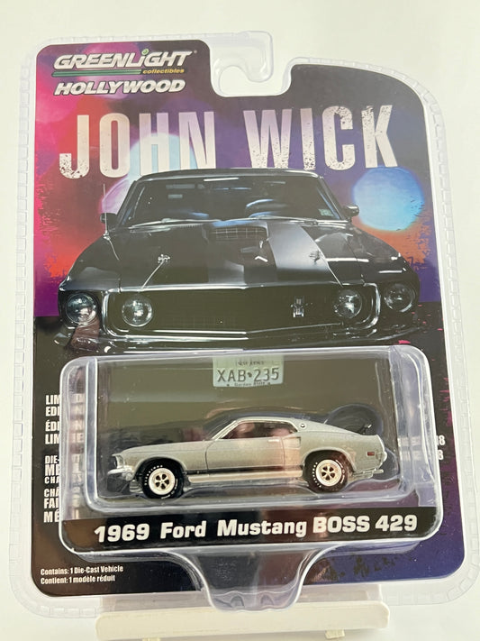 BLISTER SQUEEZE - GREENLIGHT - 1969 FORD MUSTANG BOSS 429