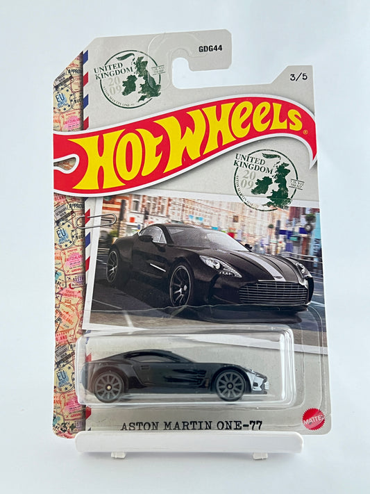 ASTON MARTIN ONE-77 - 4D - SOFT CORNERS AT BOTTOM - Its Fun- Hot wheels - matchbox - diecast