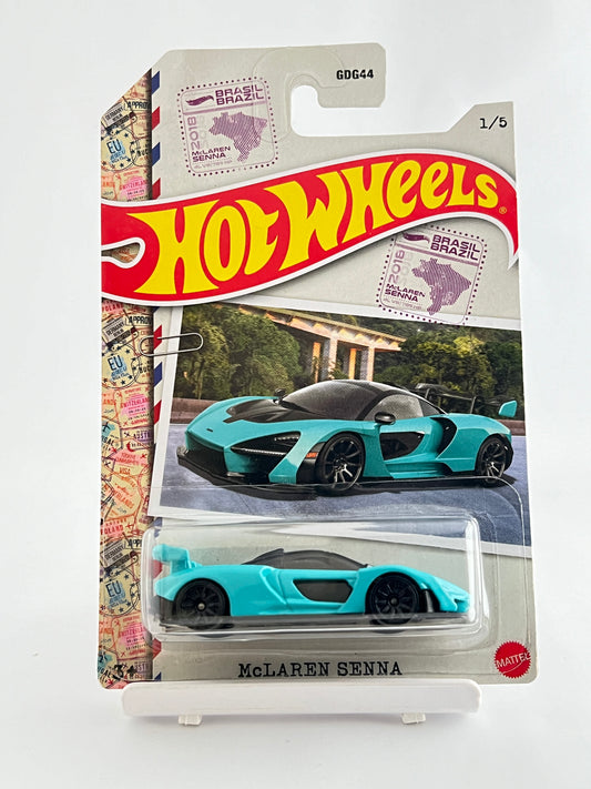 BLISTER CRACK - MCLAREN SENNA - 5D - Its Fun- Hot wheels - matchbox - diecast