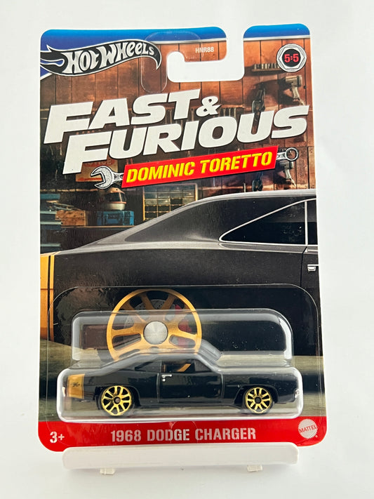 LIMITED TIME DEAL - FAST AND FURIOUS -DOMINIC TORETTO -  1968 DODGE CHARGER - 4E - Its Fun- Hot wheels - matchbox - diecast