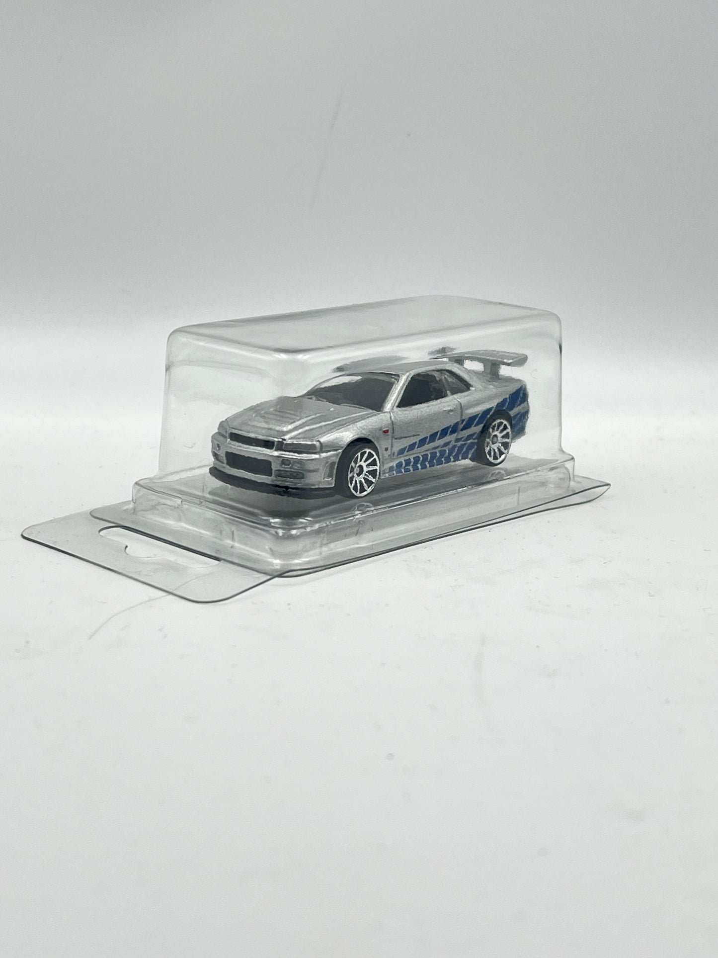 UNCARDED - NISSAN SKYLINE GT-R R34 - FAST AND FURIOUS - WITH UNCARDED CARS PROTECTOR