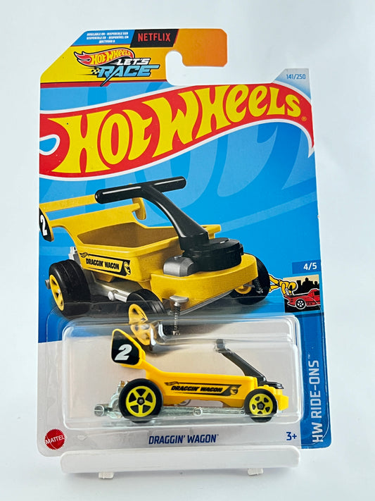TREASURE HUNT - DRAGGIN WAGON -IMPORTED- 2D - Its Fun- Hot wheels - matchbox - diecast