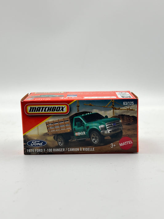 MATCHBOX - 1974 FORD F-100 RANGER (TRUCK) - GREEN