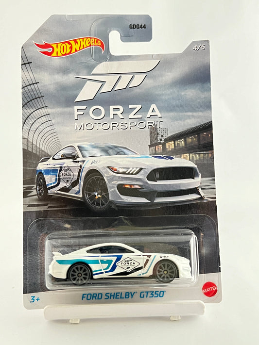 FORZA - SHELBY GT350 - CREASED CARD - 5E - Its Fun- Hot wheels - matchbox - diecast