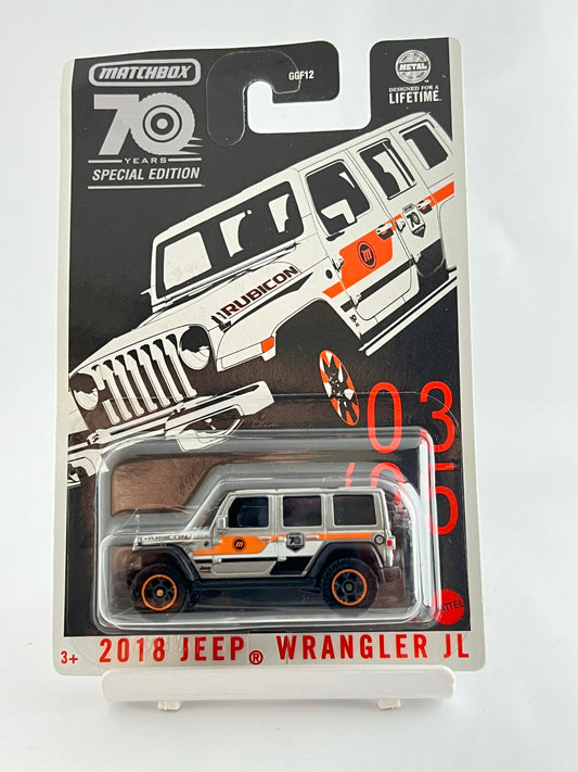 2018 JEEP WRANGLER JL - Its Fun- Hot wheels - matchbox - diecast