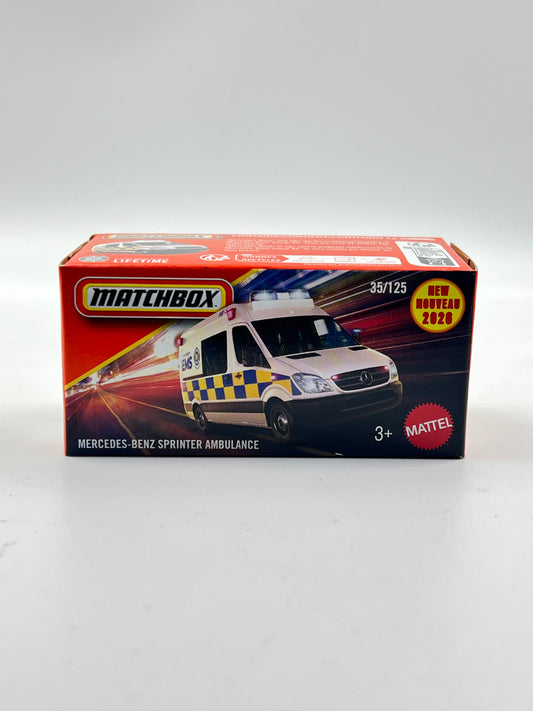 MATCHBOX - MERCEDES BENZ SPRINTER AMBULANCE