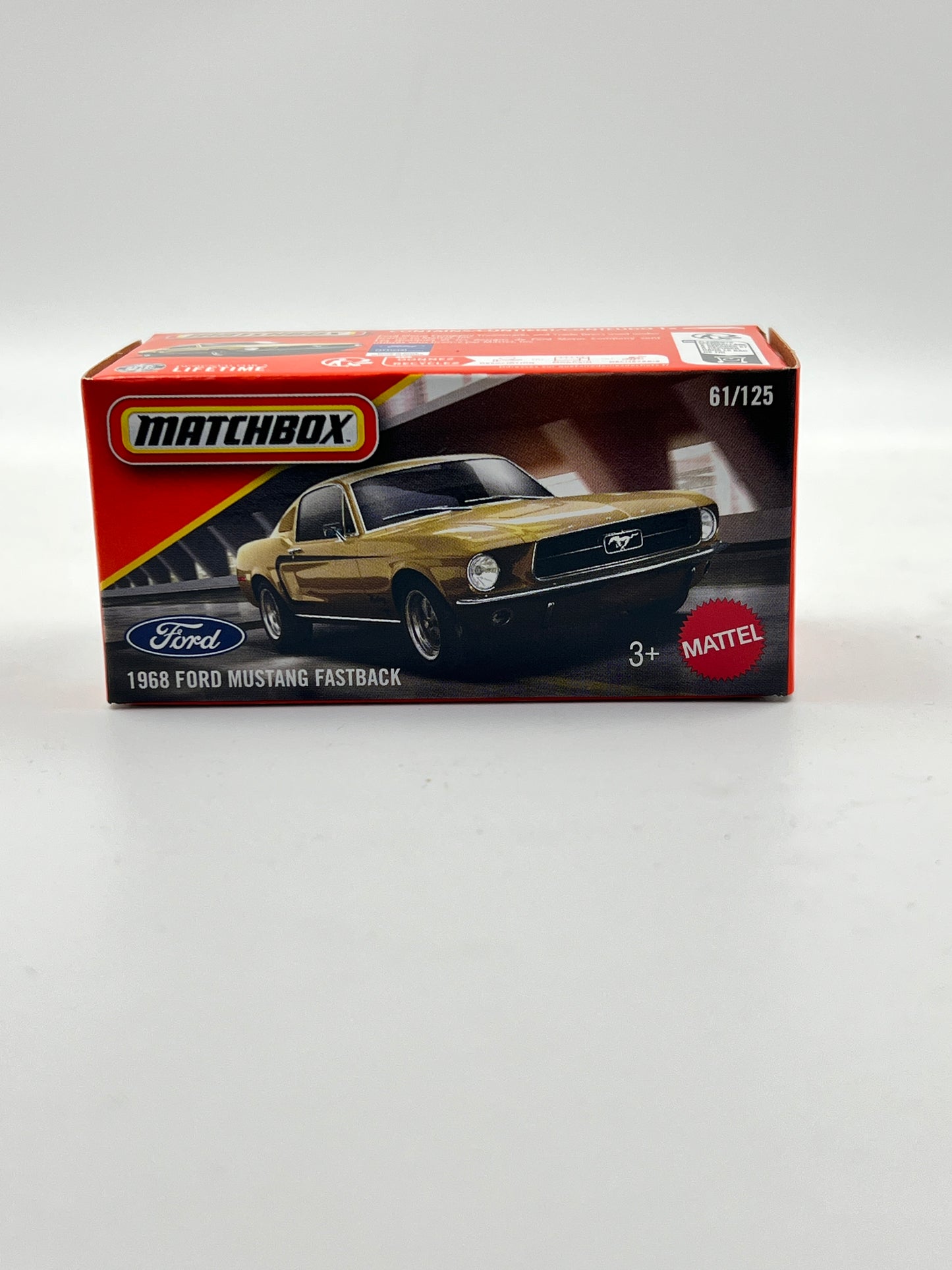 MATCHBOX - 1968 FORD MUSTANG FASTBACK - 4G