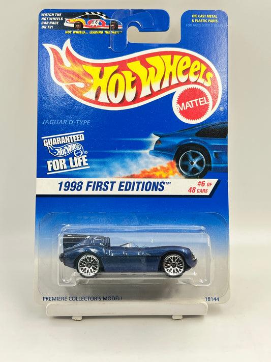 BLISTER CRACK - IMPORTED - HOT WHEELS -  JAGUAR D-TYPE - FULL METAL - 6C