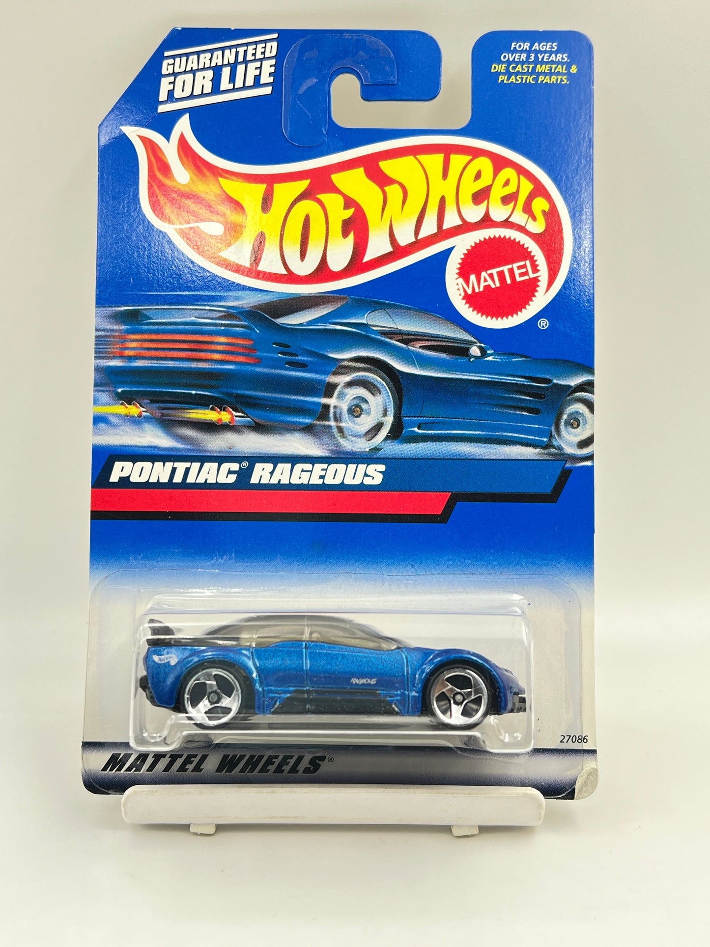 IMPORTED - HOT WHEELS -  PONTIAC RAGEOUS - BLUE - 6C