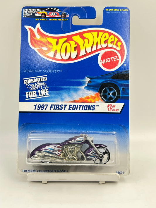IMPORTED - HOT WHEELS -  SCORCHIN SCOOTER - 6B
