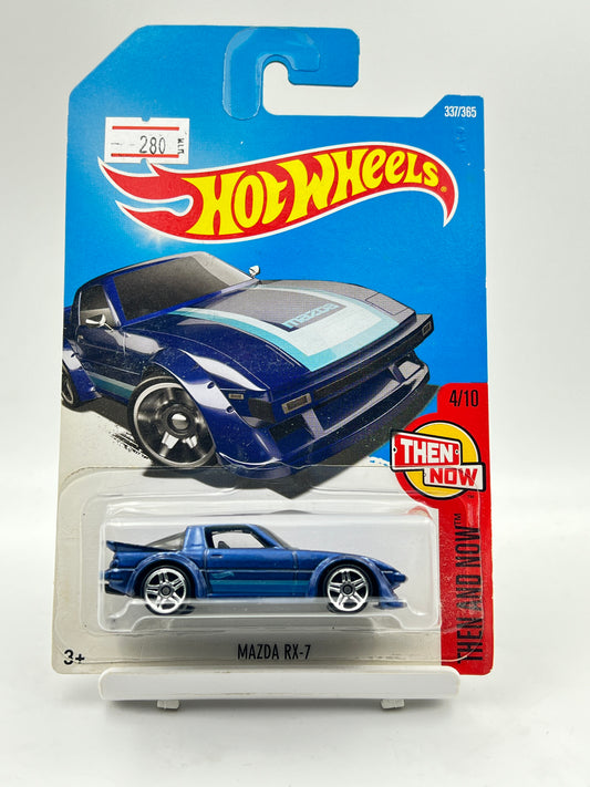 HOT WHEELS - MAZDA RX-7 - BLUE - 2A