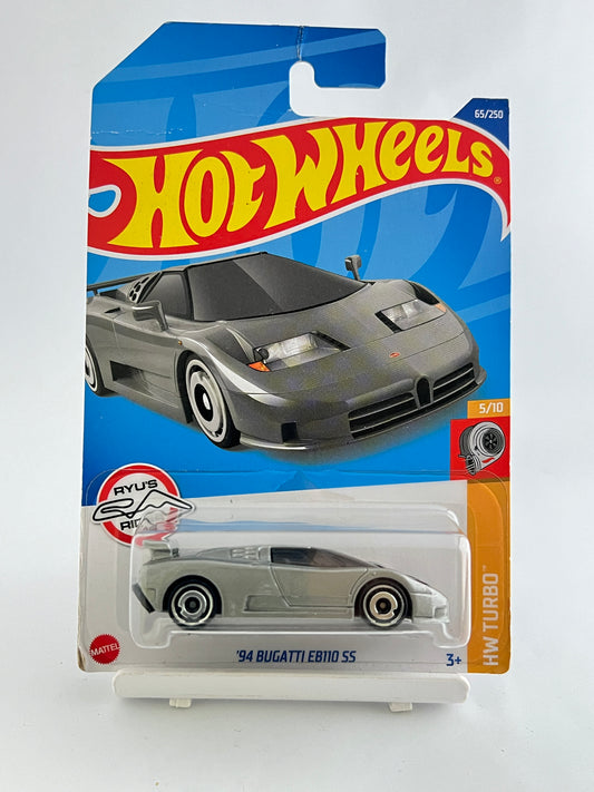 94 BUGATTI EB110S - GREY -5D - Its Fun- Hot wheels - matchbox - diecast