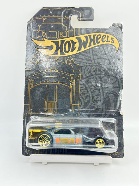 BLISTER DAMAGE - IMPORTED - HOT WHEELS -  ARISTO RAT - 7A