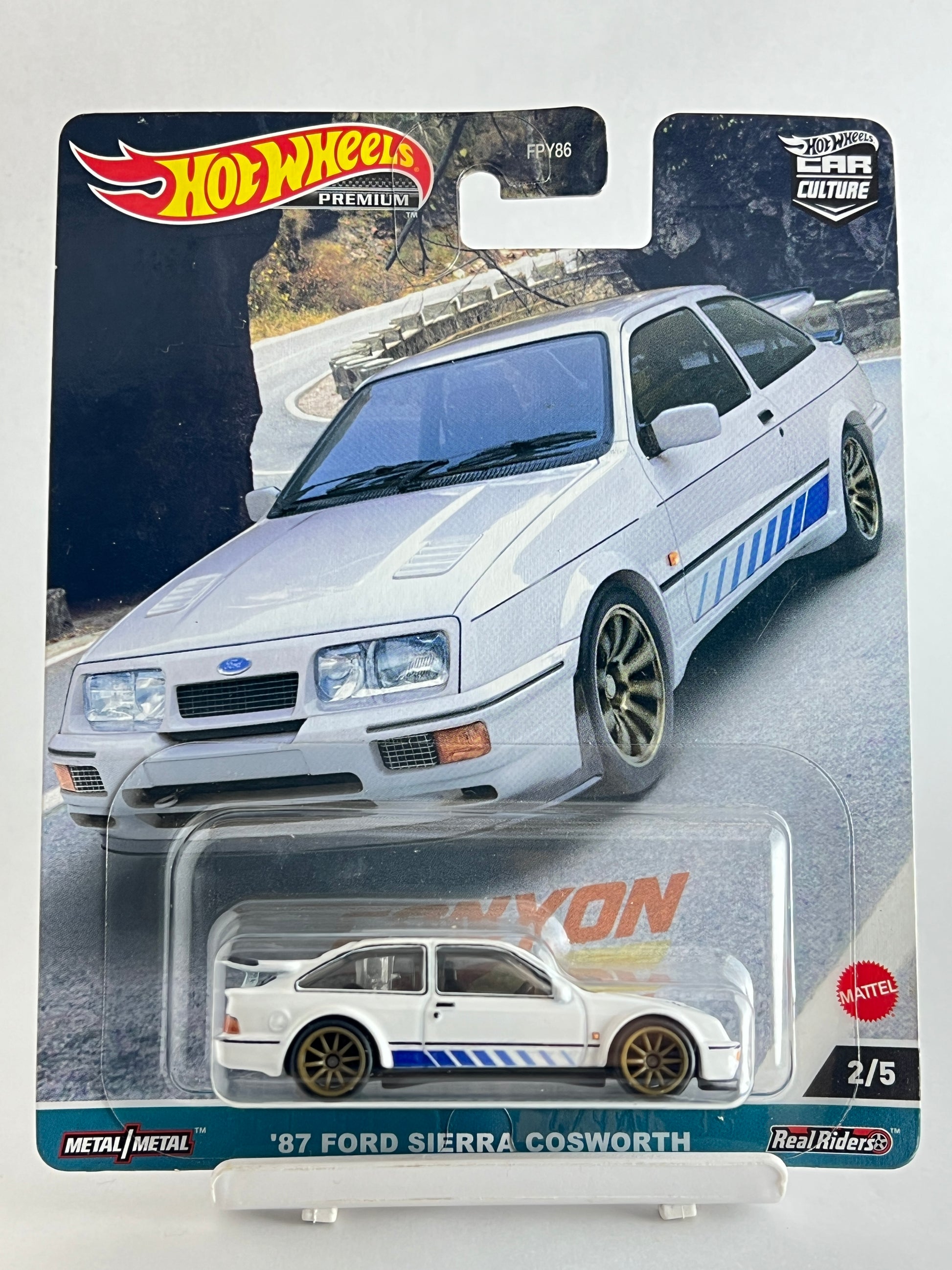 PREMIUM - 87 FORD SIERRA COSWORTH - 5A - Its Fun- Hot wheels - matchbox - diecast