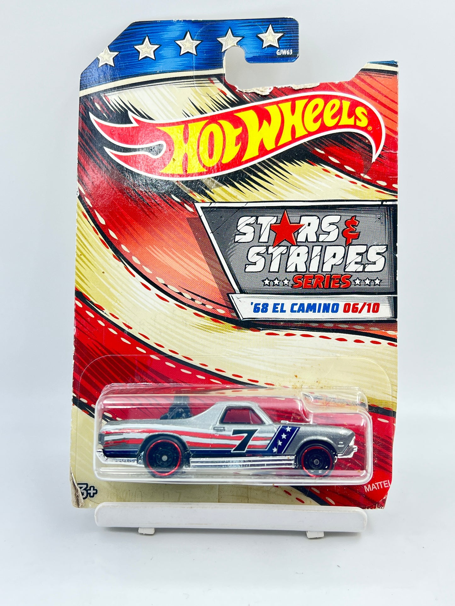MILD CARD DAMAGE - HOT WHEELS - 68 EL CAMINO - 7A