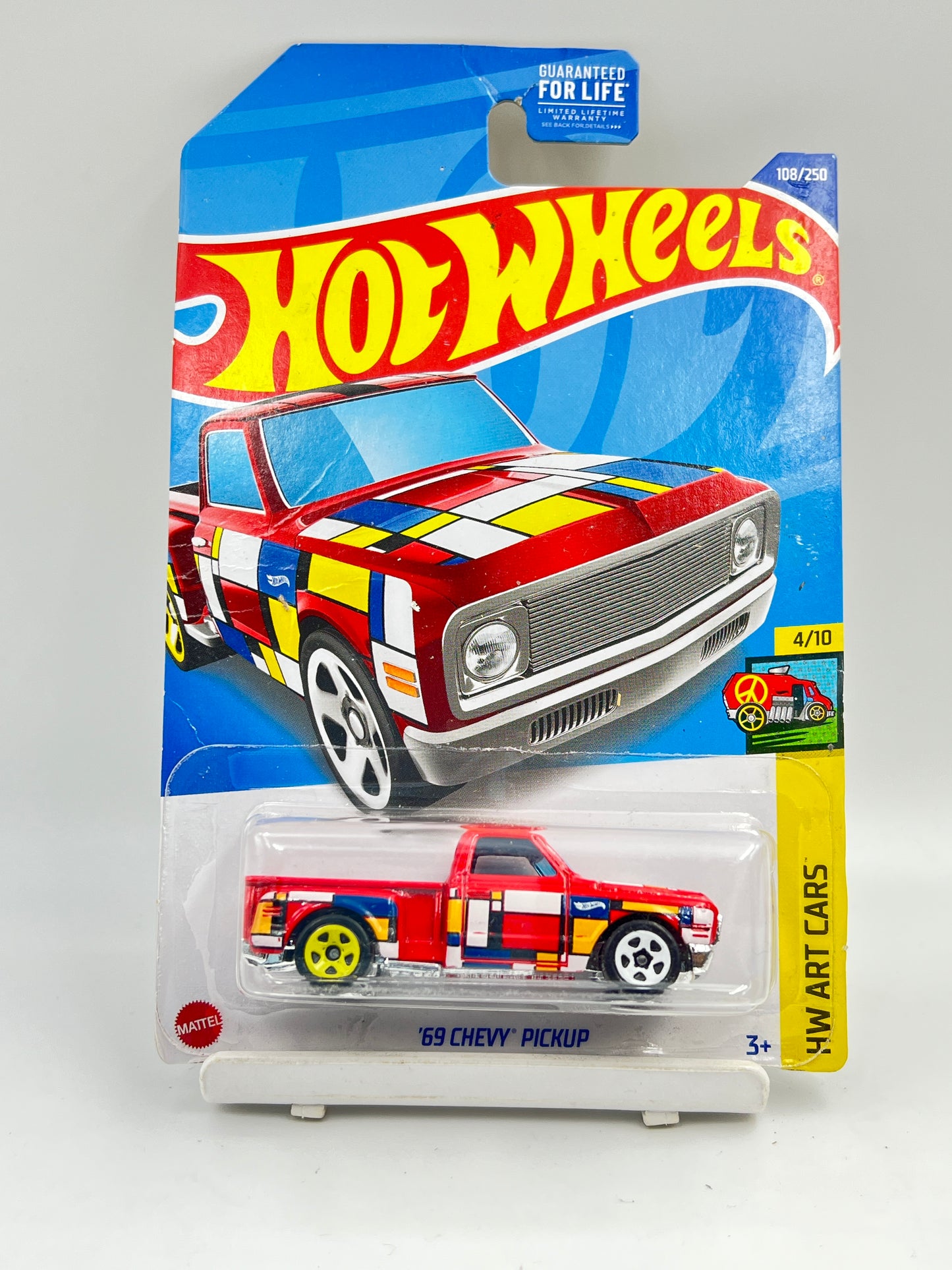 MILD CREASE - IMPORTED - HOT WHEELS -  69 CHEVY PICKUP - C2