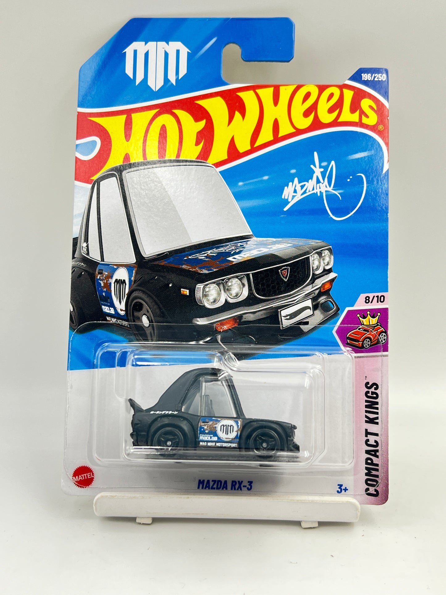 HOT WHEELS - MAZDA RX-3 - TOONED - BLACK - C2