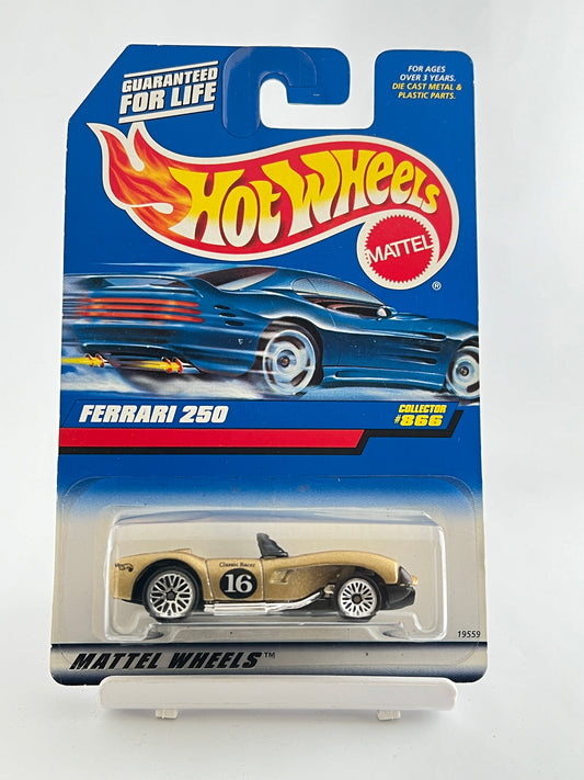 FERRARI 250 GOLD - CLISTER CRACK -4C - Its Fun- Hot wheels - matchbox - diecast