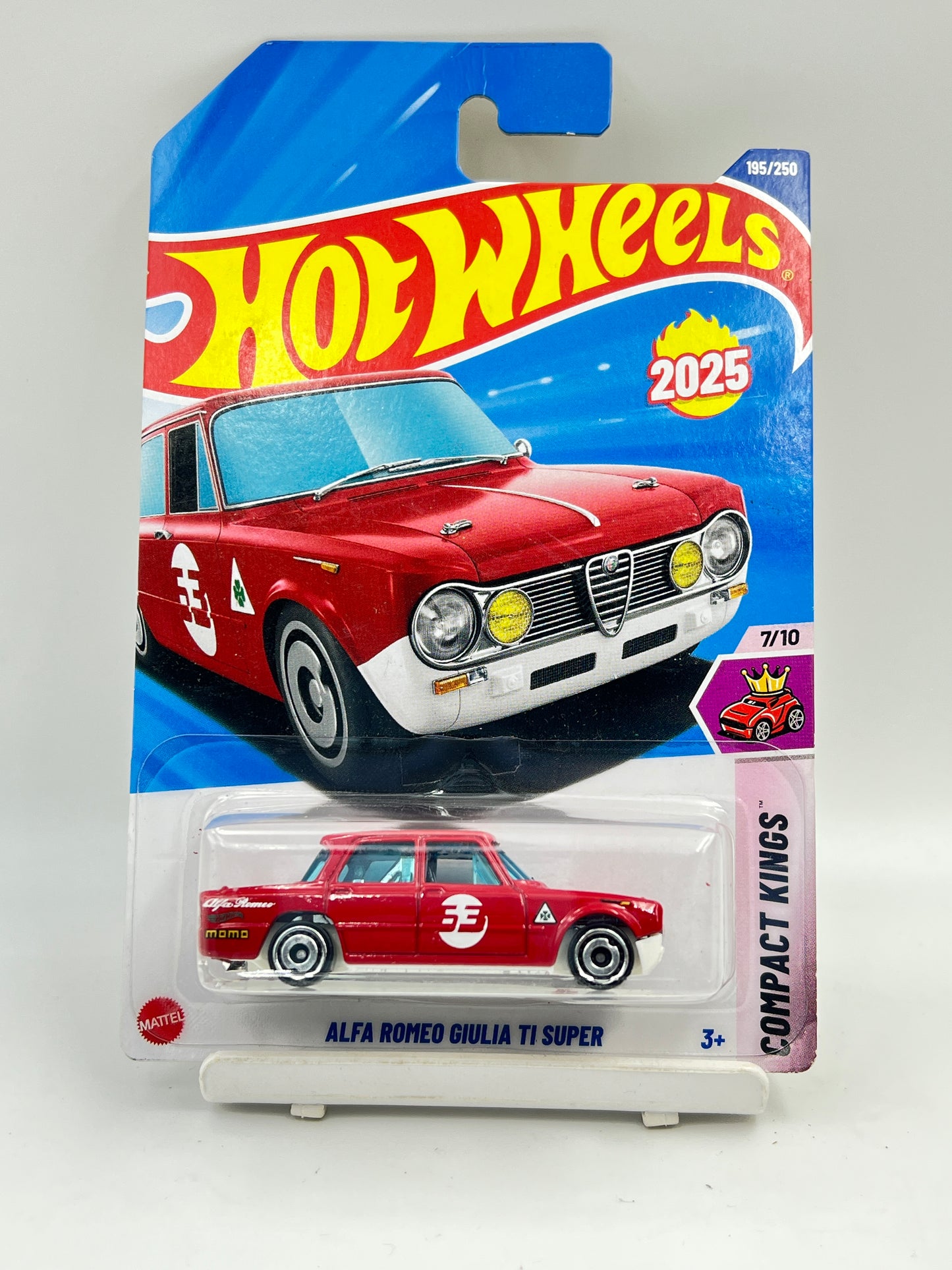 HOT WHEELS - ALFA ROMEO GIULIA RI SUPER - RED - C1