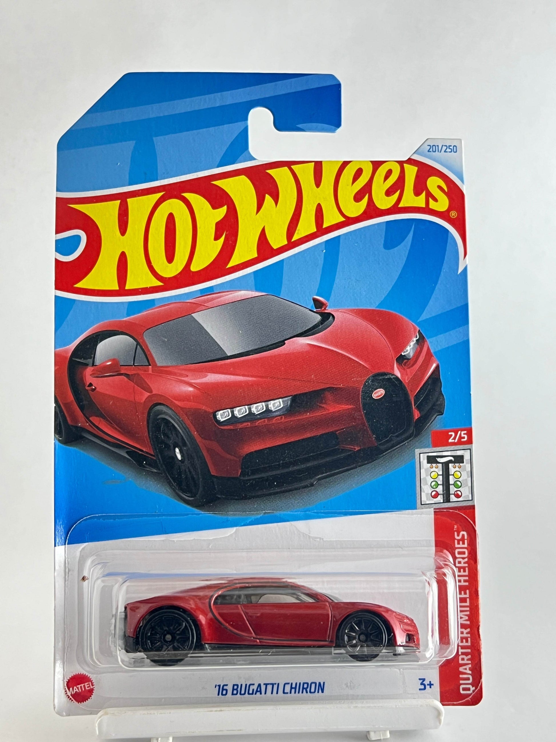 HOT WHEELS 16 BUGATTI CHIRON RED 3B Its Fun