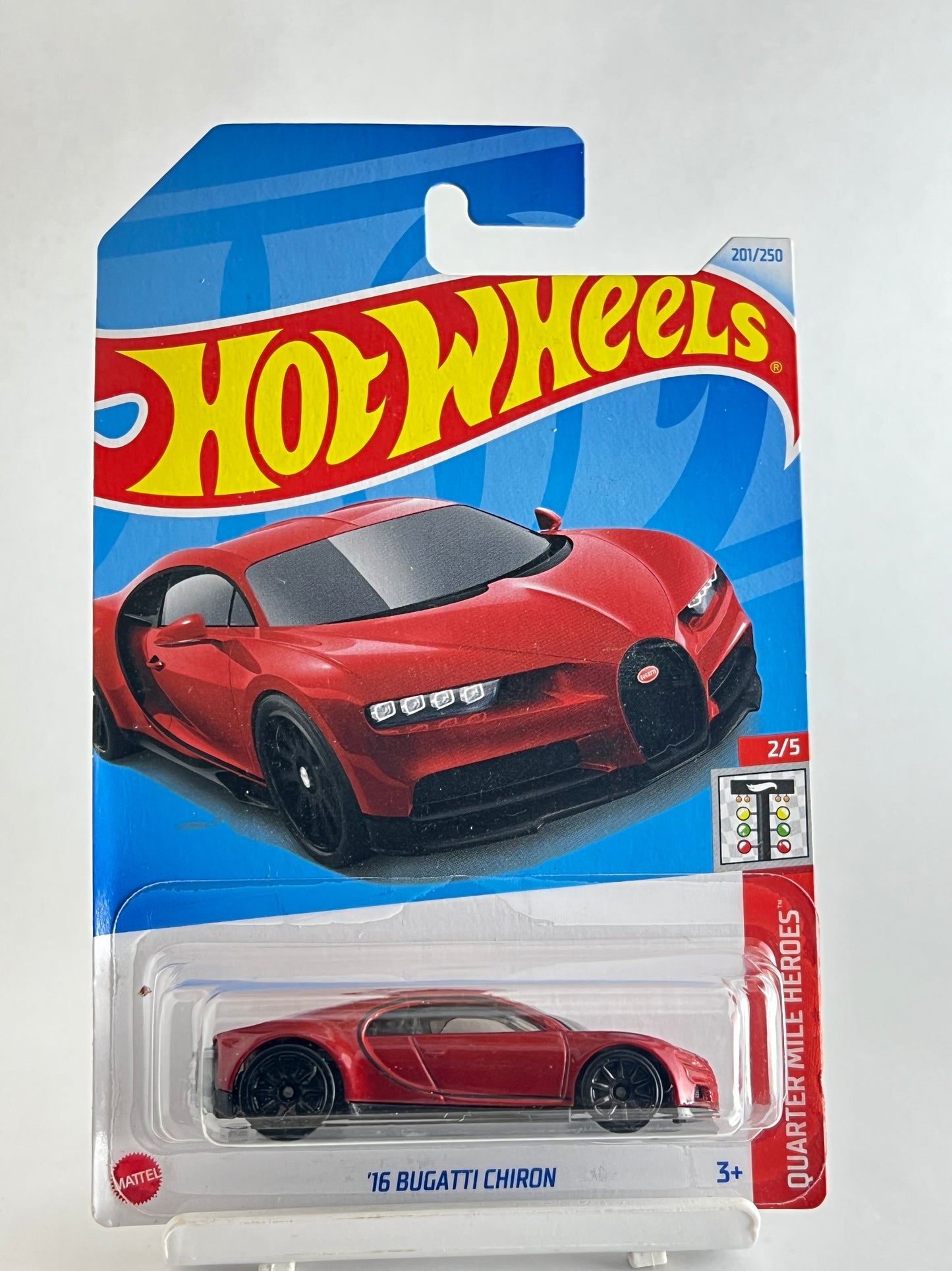 16 BUGATTI CHIRON - RED - 3B