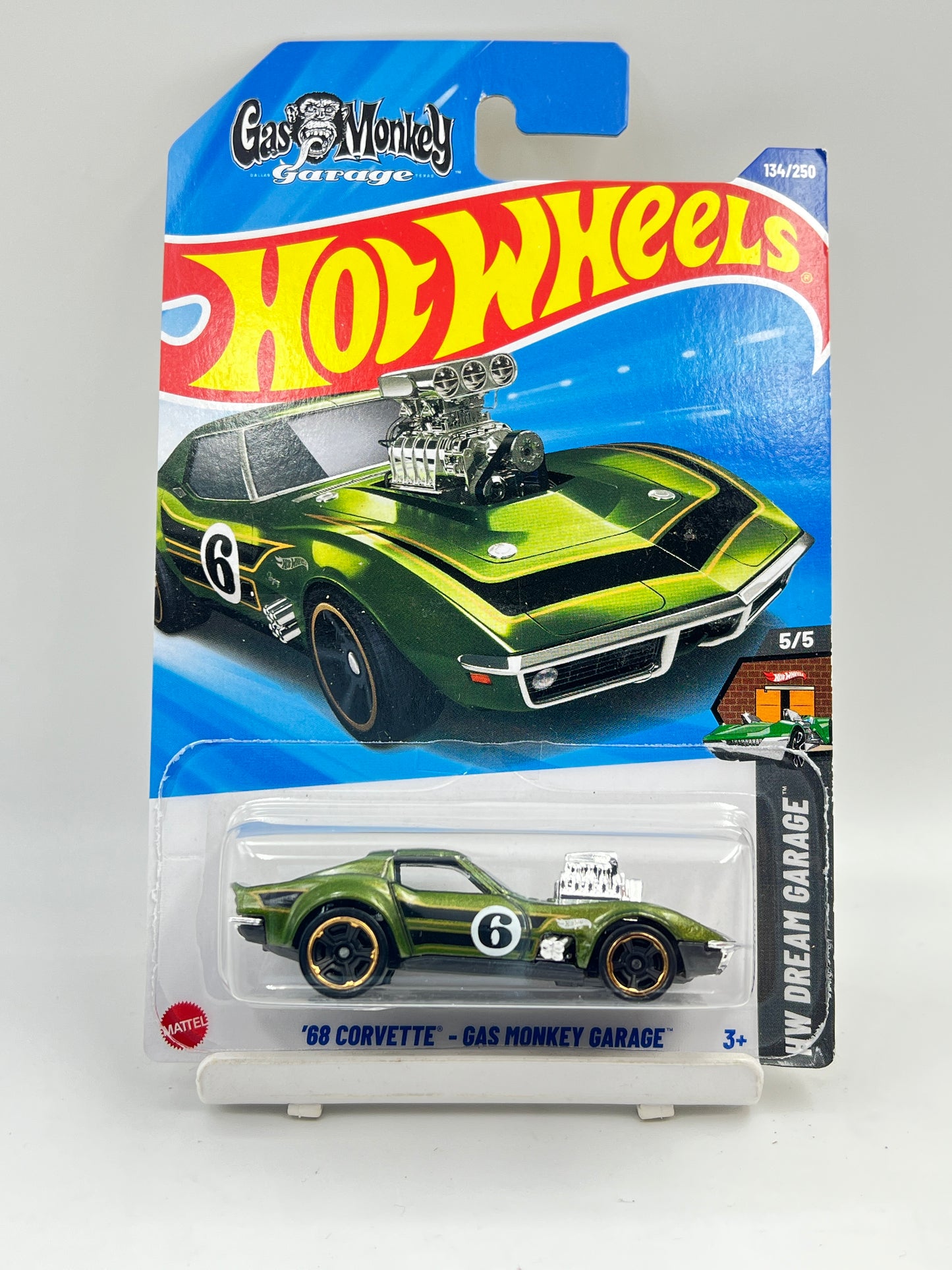 HOT WHEELS - 68 CORVETTE GAS MONKEY GARAGE - C1