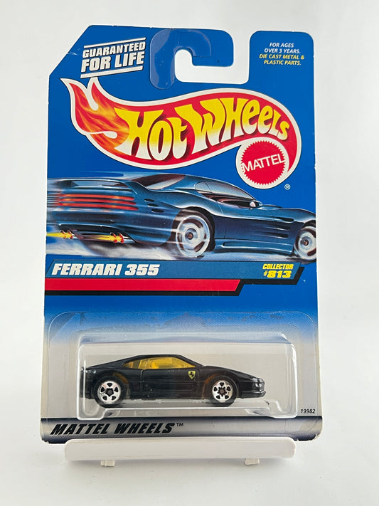FERRARI 355 - BLACK - 4B - Its Fun- Hot wheels - matchbox - diecast