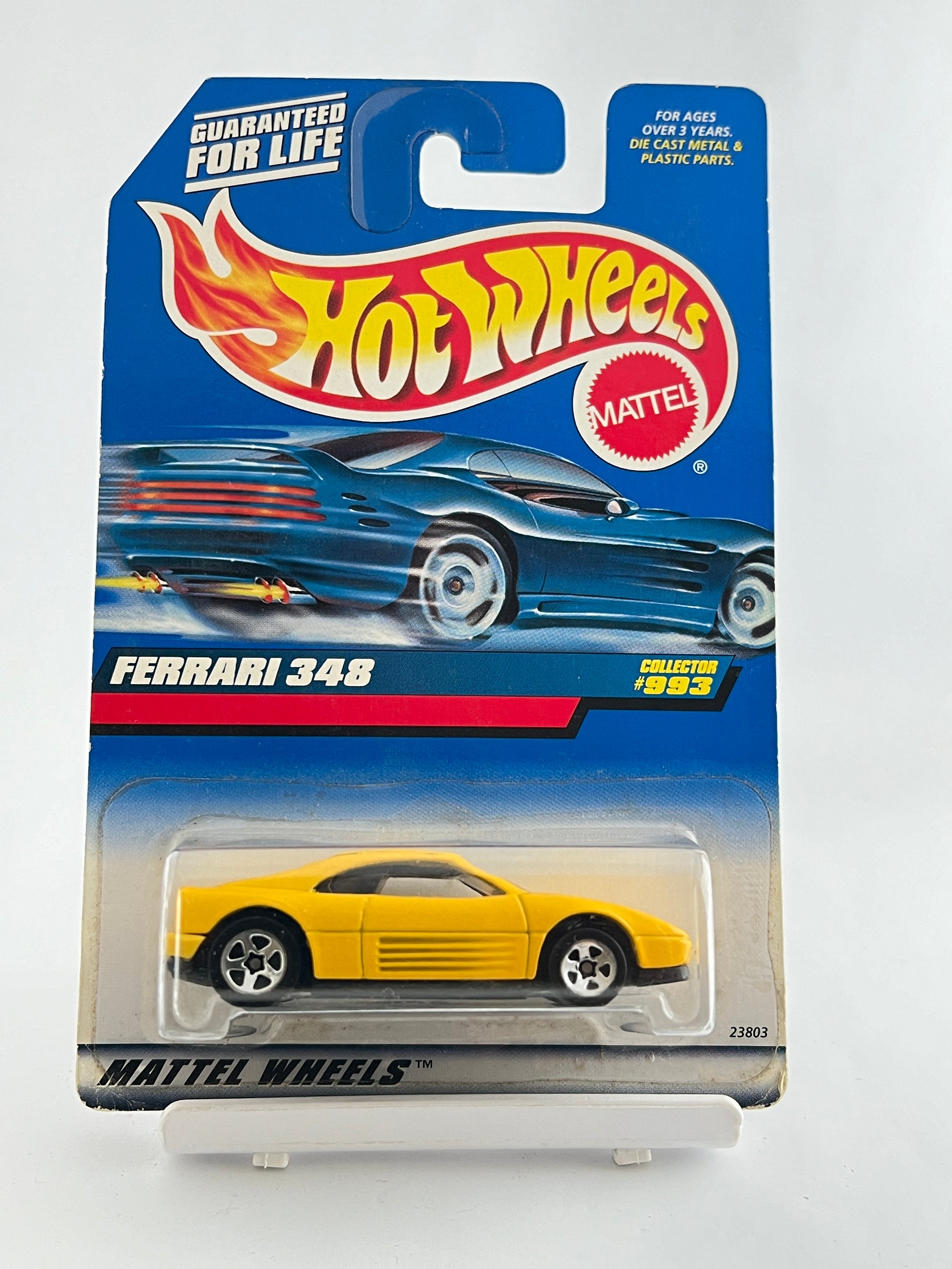FERRARI 348 YELLOW - 4C - Its Fun- Hot wheels - matchbox - diecast
