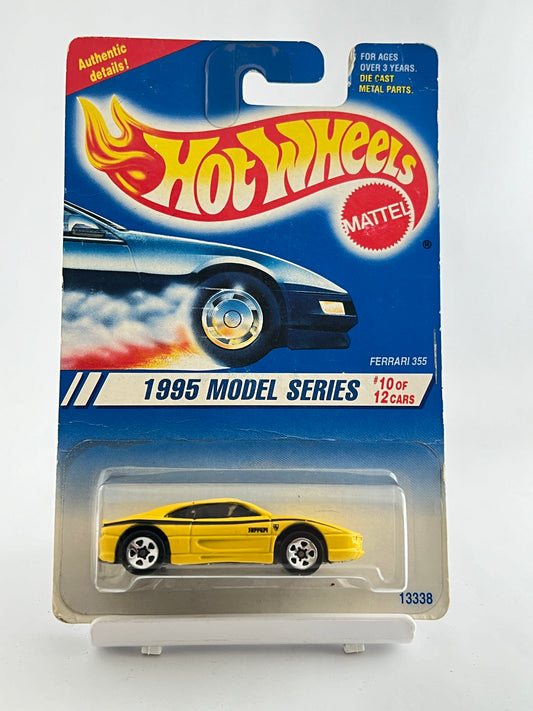 FERRARI 355 - YELLOW - SLIGHT CREASE - 4C - Its Fun- Hot wheels - matchbox - diecast