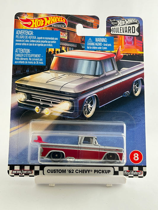 PREMIUM - CUSTOM 62 CHEVY PICKUP - 5B - Its Fun- Hot wheels - matchbox - diecast