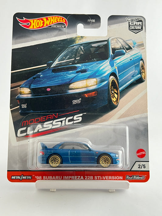 PREMIUM - 98 SUBARU IMPREZA 22B STi VERSION - 5B - Its Fun- Hot wheels - matchbox - diecast