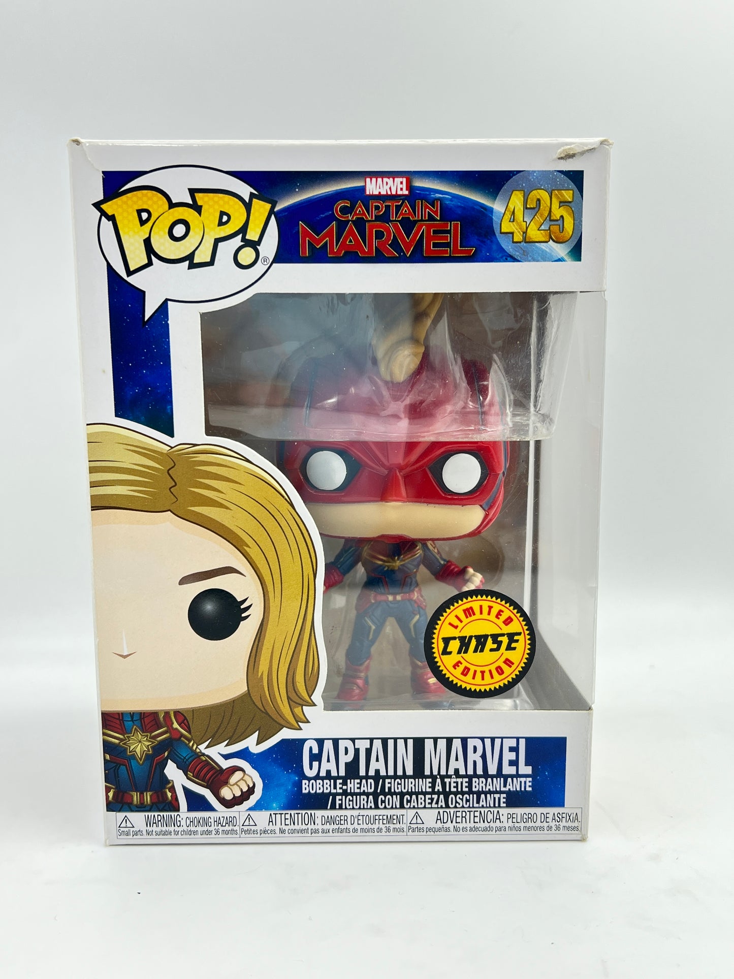 FUNKO POP - LIMITED EDITION - CHASE - CAPTAIN MARVEL