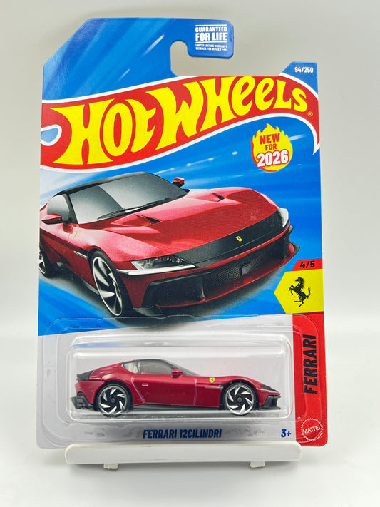 US IMPORTS - HOT WHEELS - FERRARI 12CILINDRI - 1E