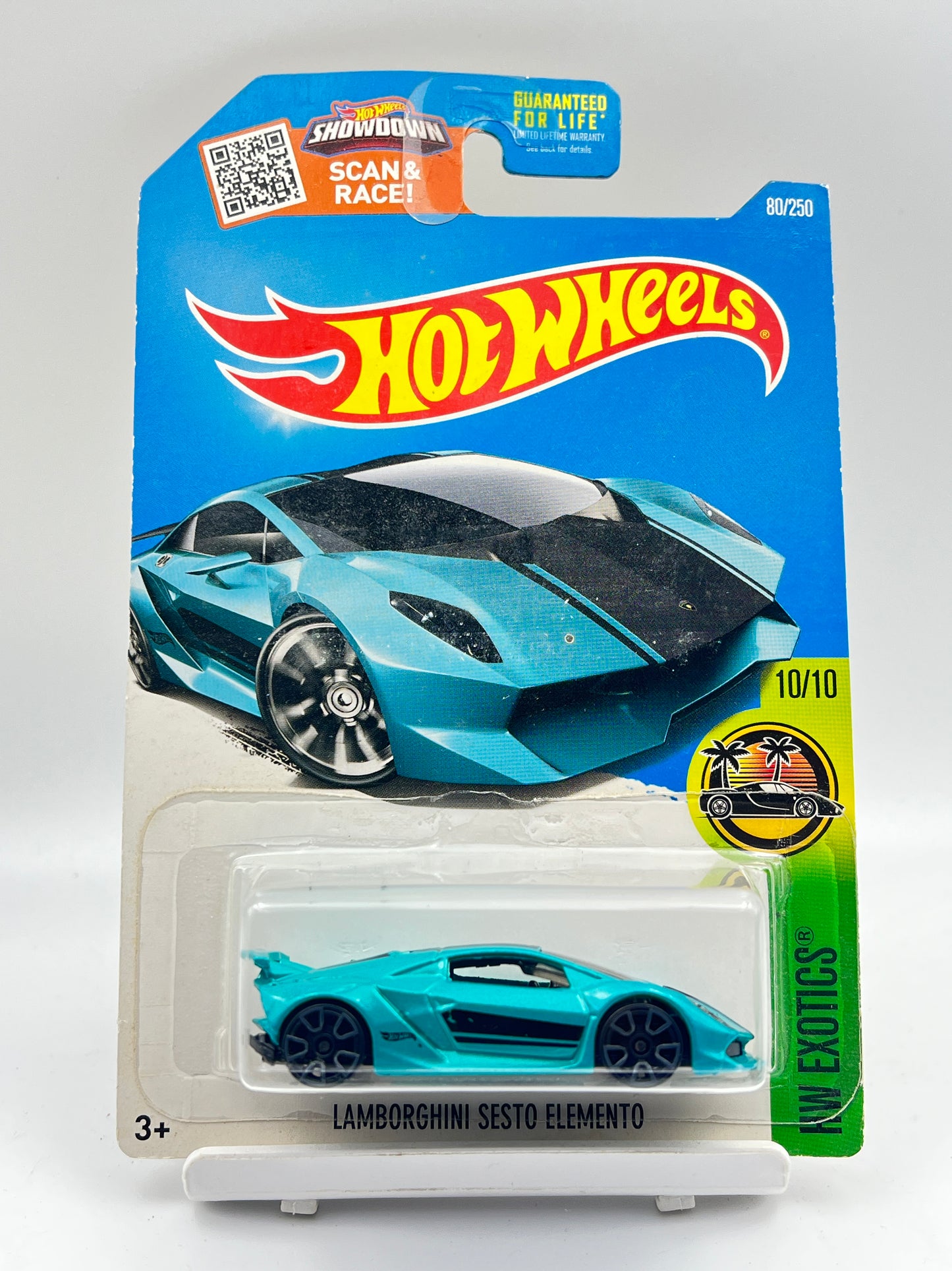 HOT WHEELS - LAMBORGHINI SESTO ELEMENTO - GREEN - 2A