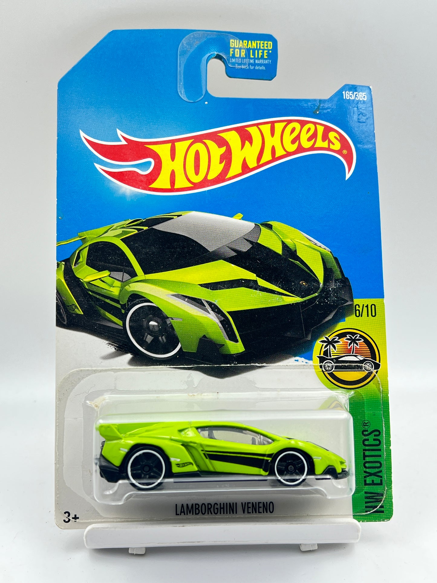 SOFT CORNER - HOT WHEELS - LAMBORGHINI VENENO - GREEN - 6D